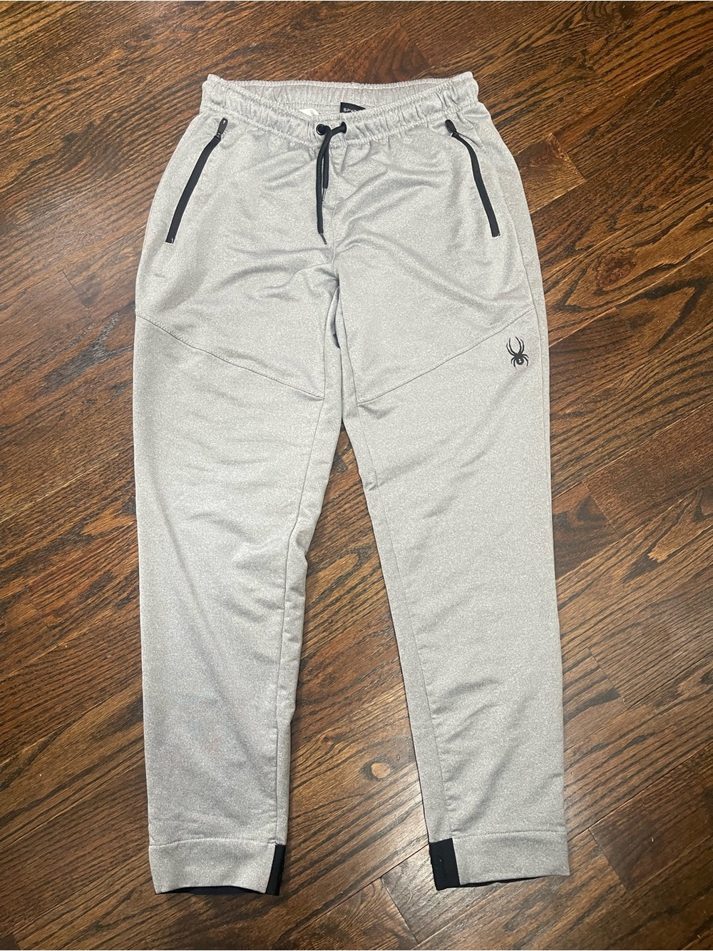 Spyder proweb Light Gray Athletic Joggers. Size large.